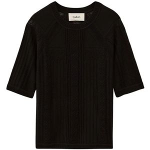 Ba&Sh, Dames, Truien, Zwart, Maat: L