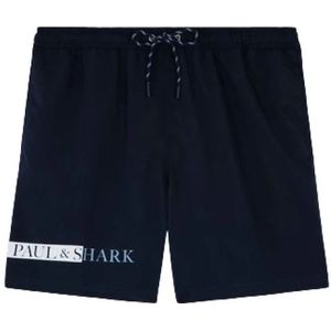 Paul & Shark, Heren, Badkleding, Blauw, Maat: L Poliester,
