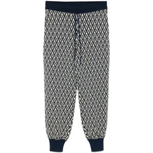 Valentino Garavani, Dames, Broeken, Blauw, Maat: M