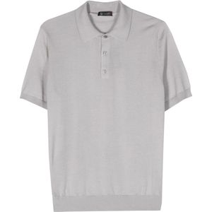 Colombo, Heren, Tops, Grijs, Maat: L Zijde,