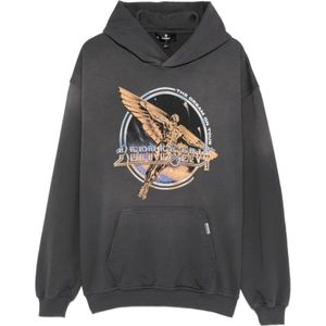 Represent, Heren, Sweatshirts & Hoodies, Grijs, Maat: S