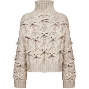 Brunello Cucinelli, Dames, Truien, Beige, Maat: M Kasjmier,