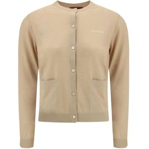 Gucci, Dames, Truien, Beige, Maat: L Kasjmier,