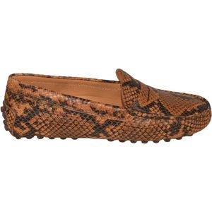 Tod's, Dames, Schoenen, Bruin, Maat: 38 EU Leer,