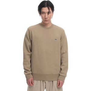 Lacoste, Heren, Sweatshirts & Hoodies, Bruin, Maat: 2XL Katoen,