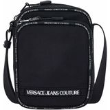 Versace Jeans Couture, Heren, Tassen, Zwart, Maat: ONE Size Polyamide,