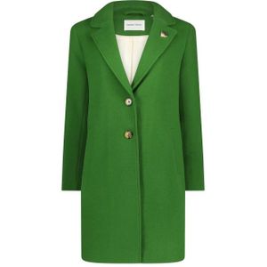 Fabienne Chapot, Dames, Mantels, Groen, Maat: XS Wol,
