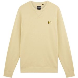Lyle & Scott, Heren, Sweatshirts & Hoodies, Beige, Maat: S Katoen,