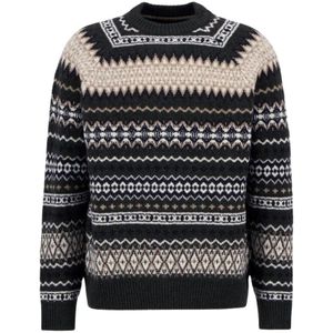 Barbour, Heren, Truien, Veelkleurig, Maat: XL Wol,