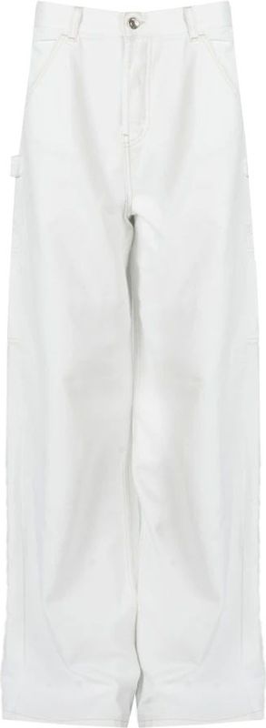 Jeans - Hoge Taille - Rechte Wijde Pijpen - Zwart - Katoen