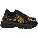 Versace Jeans Couture - Sneakers - Bruin - Laag