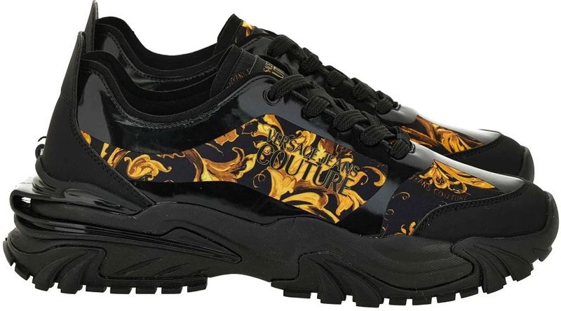 Versace Jeans Couture - Sneakers - Bruin - Laag