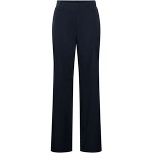 &Co Woman, Dames, Broeken, Blauw, Maat: XL Polyamide,