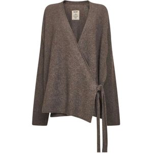 UMA Wang, Dames, Truien, Bruin, Maat: XS