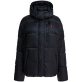 POLO RALPH LAUREN - Korte Donsjas - Blauw - Nylon/Polyamide