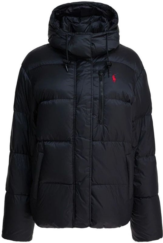 POLO RALPH LAUREN - Korte Donsjas - Blauw - Nylon/Polyamide