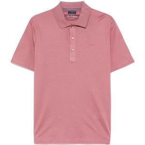 Paul & Shark, Heren, Tops, Roze, Maat: 2XL Katoen,