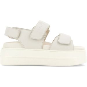 Hogan, Dames, Schoenen, Beige, Maat: 38 1/2 EU Leer,