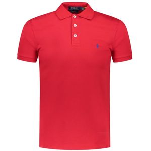 Polo Ralph Lauren, Heren, Tops, Rood, Maat: 2XL Katoen,