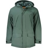Timberland, Heren, Jassen, Groen, Maat: L Poliester,