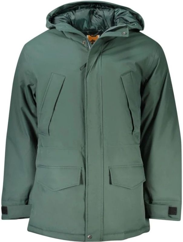 Timberland, Heren, Jassen, Groen, Maat: L Poliester,
