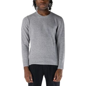 Doppiaa, Heren, Truien, Grijs, Maat: 2XL