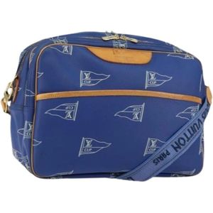 Louis Vuitton Vintage, Dames, Pre-owned, Blauw, Maat: ONE Size