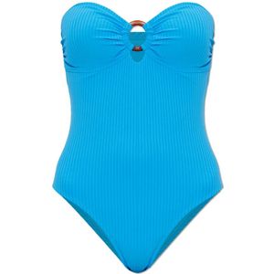 Melissa Odabash, Dames, Badkleding, Blauw, Maat: XS Polyamide,