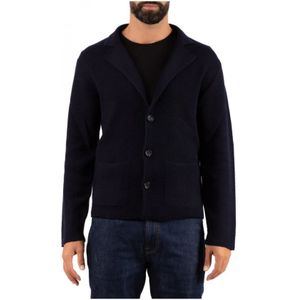 Daniele Fiesoli, Heren, Truien, Blauw, Maat: XL