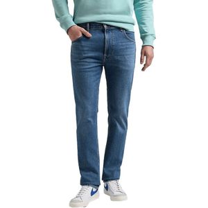 Lee, Heren, Jeans, Blauw, Maat: W30 L32 Katoen,