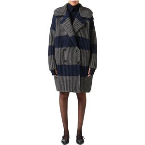 Iceberg, Dames, Mantels, Veelkleurig, Maat: S Wol,