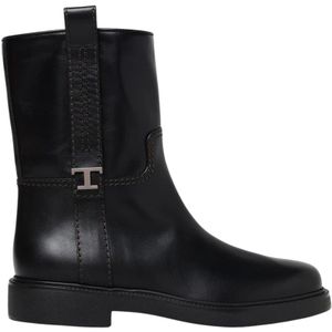 Tod's, Dames, Schoenen, Zwart, Maat: 37 1/2 EU Leer,