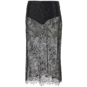 Birgitte Herskind, Dames, Rokken, Zwart, Maat: S Nylon,