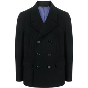 Paul Smith, Heren, Jassen, Zwart, Maat: S Wol,