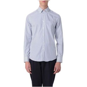 Paul & Shark, Heren, Overhemden, Blauw, Maat: 2XL