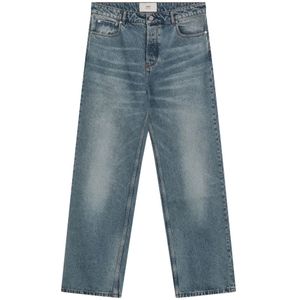 Ami Paris, Heren, Jeans, Blauw, Maat: W34 Denim,