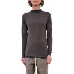 Rick Owens, Heren, Truien, Grijs, Maat: XL Wol,