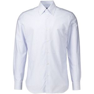 Barba Napoli, Heren, Overhemden, Blauw, Maat: XL