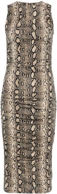 MICHAEL Michael Kors Jurk  ecru / zwart