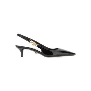 Versace Hoge hakken schoenen , Black , Dames , Maat: 36 1/2 EU