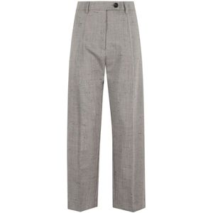 Tela, Dames, Broeken, Grijs, Maat: 2XS