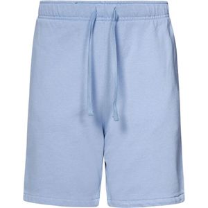 Regular fit sweatshorts met tunnelkoord