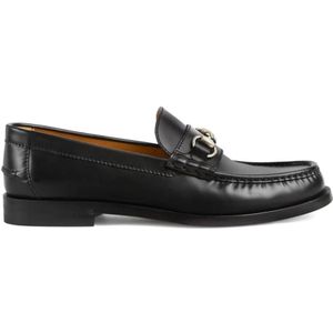 Gucci, Heren, Schoenen, Zwart, Maat: 42 EU Leer,