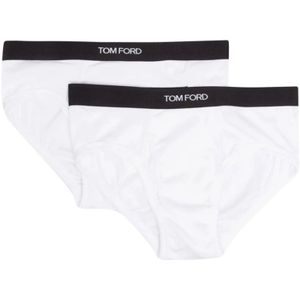 Tom Ford, Heren, Ondergoed, Wit, Maat: 2XL Katoen,