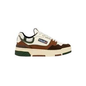 Autry Suede Low Sneakers Military Ebony , Multicolor , Heren , Maat: 42 EU