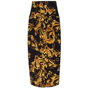 Versace Jeans Couture, Dames, Rokken, Geel, Maat: M