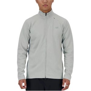 New Balance, Heren, Jassen, Grijs, Maat: L