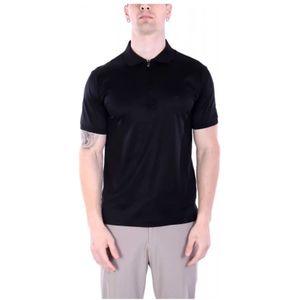 Emporio Armani, Heren, Tops, Zwart, Maat: 2XL Katoen,