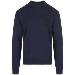 Jacquemus, Heren, Truien, Blauw, Maat: S Wol,