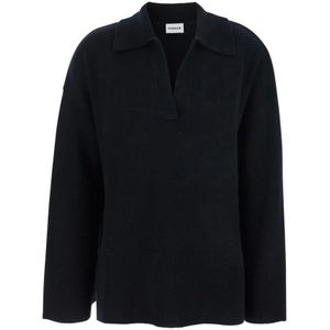 P.a.r.o.s.h., Dames, Truien, Zwart, Maat: XS Wol,